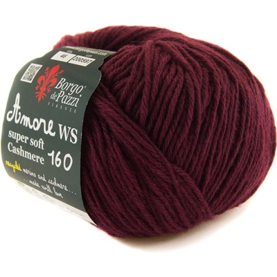 Borgo de' Pazzi Amore WS Super soft Cashmere 160 vino 46