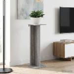 vidaXL Стойка за растения 2 бр. Сив Сонома 25 x 25, 5 x 80, 5 см (899653)