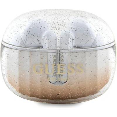 Guess Безжични слушалки, Bluetooth 5.3, IPX4, Type-C - Guess (GUTWSHDGKEED) - Glitter Gold Gradient
