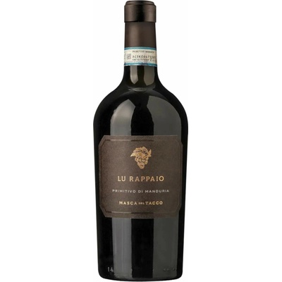 Masco Del Tacco Primitivo di Manduria Lu Rappaio 2023 14% 0,75 l (čistá fľaša)