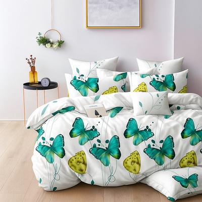 EmonaMall Двулицево спално бельо EmonaMall, 6 части - Модел S18750 (S18750-12000d)