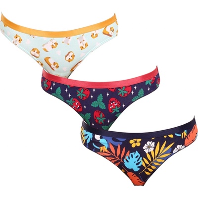 Dedoles 3PACK veselé dámske nohavičky (GMFB1223748)