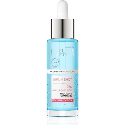 Eveline Cosmetics Serum Shot 2% Hyaluronic Acid хидратиращ и подхранващ серум 30ml