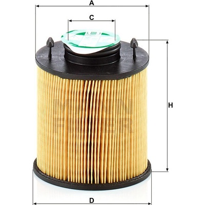 MANN FILTER Filter močoviny MANN FILTER U 620/2 y KIT