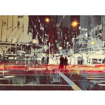 Image 1 of HUADADA Пъзел Нощна сцена 1000 части huadada