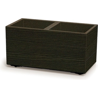 Prosperplast Květináč MADERA CASE eco wood 57,7 cm kávový eco