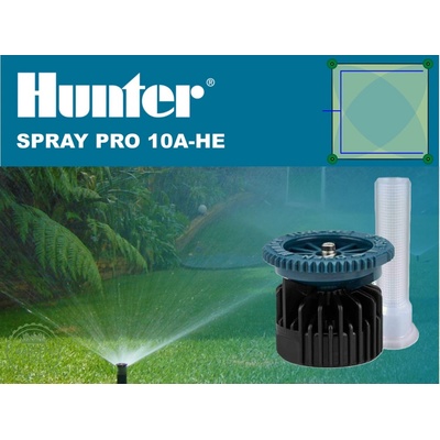 Hunter Set štvorec SPRAY 10A-HE od 2,1 do 3 m