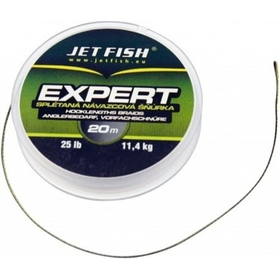JET FISH Návazcová šnúra Expert 25lb 20m