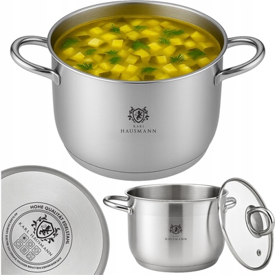 Karl Hausmann Hrnec se skleněným víkem 16 cm 1,6 L 9351