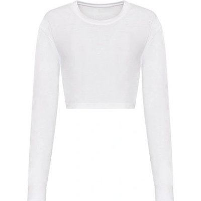 Just Ts Dámský crop top JT016 Solid White