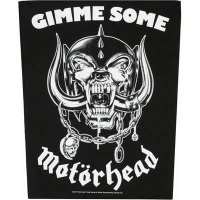 nášivka velká Motörhead - GIMME SOME - RAZAMATAZ - BP1189