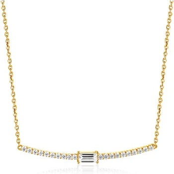 Image 1 of SAVICKI Колие savicki: позлатено сребро. кубичен цирконий