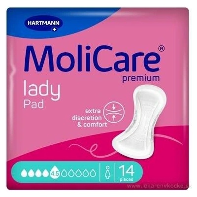MoliCare Lady Pad inkontinenční vložky 4.5 kap.14 ks