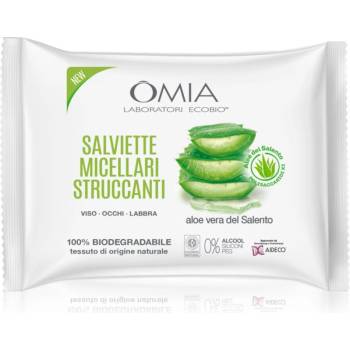 Omia Laboratories Aloe Vera del Salento кърпички за почистване на грим 20 бр