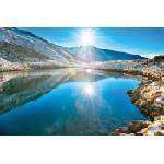 DIMEX ART Флизелинов фототапет ледниково езеро в планината 375 x 250 см