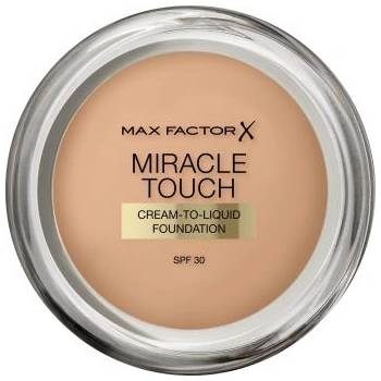 MAX Factor Miracle Touch Cream-To-Liquid SPF30 хидратиращ кремообразен фон дьо тен 11.5 g нюанс 060 Sand