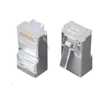 Solarix KRJS45/5SLD Konektor RJ45 CAT5E STP 8p8c stíněný neskládaný na drát KRJS45/5SLD