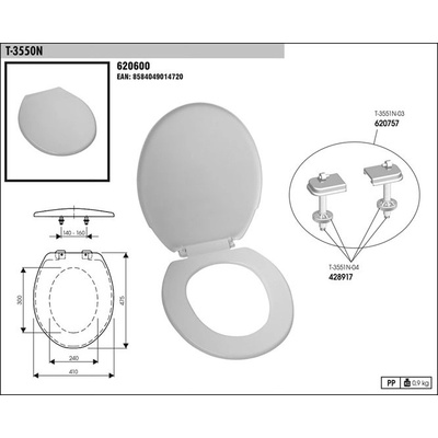 SLOVPLAST MYJAVA WC T3550