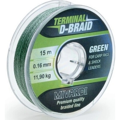 Mivardi Terminal D-Braid Green 15m 0,14mm