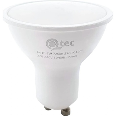 Baterie Centrum LED Žárovka Qtec GU10/8W/230V 2700K BC0527