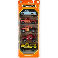 Matchbox Angličák 5ks MBX Off Road