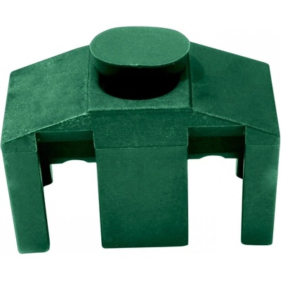 PILECKÝ Příchytka plotového panelu PILOFOR CLASSIC pro sloupek PILOFOR plastová 60 x 60 mm zelená