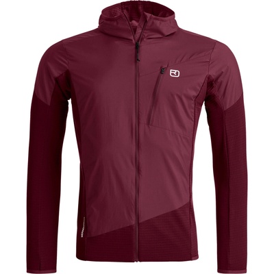 Ortovox Trace Hybrid Jacket Men's Red Malbec
