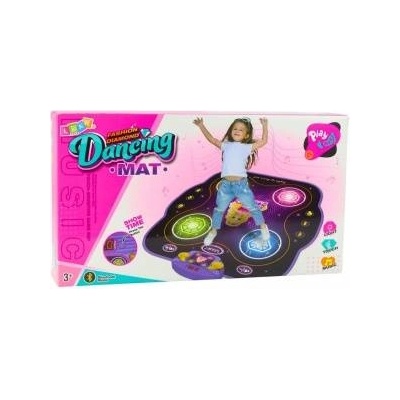 LEAN Toys Interactive Music Dance Mat for Kids with Bluetooth 9 Game Levels