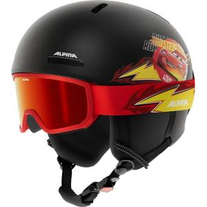 Alpina Детска ски каска Alpina Kid's Zupo 2 Disney Set Ski helmet - Cars - размер 48-52 cm (418-1501-0111)