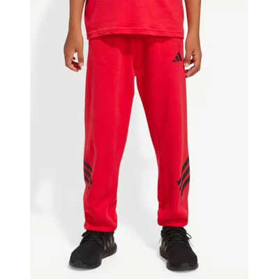 Adidas Future Icons 3 Stripes Wide Pants Red