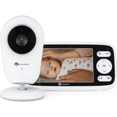 Petite&Mars - Детски бебефон с монитор NANO 4.0 3, 7V 1760 mAh (AG1026)