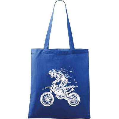 Cross Enduro kostra Taška bavlnená 42 x 38 cm Kráľovská modrá