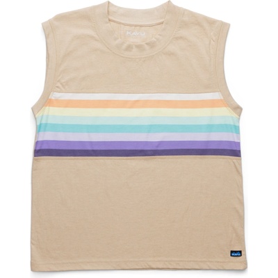KAVU Дамски потник с широка презрамка KAVU Women's Tuva Tank top - Classic Beige (916-6281-0214)