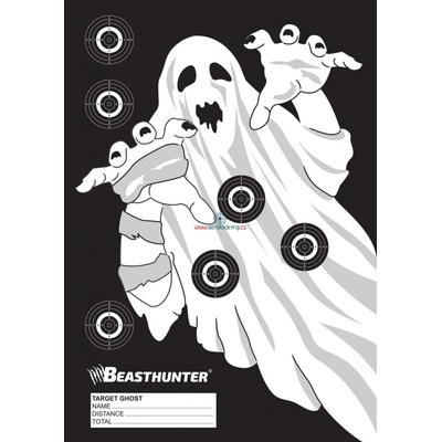Terč silueta Beast Hunter Ghost 10ks – Zboží Dáma