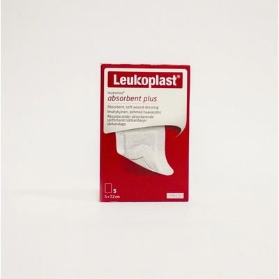 Leukoplast leukomed t plus absorbčná náplasť na rany 5 x 7,2 cm 1 x 5 ks