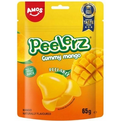 Amos Peelerz želé cukríky s príchuťou manga 65 g