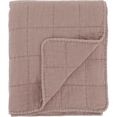Chic Antique Ružový prehoz s opraným vzhľadom Aix Vintage Quilt 130 x 180 cm