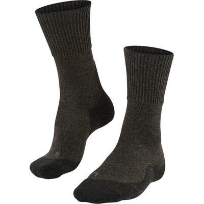 Falke Дамски туристически чорапи Falke Women's TK1 Wool Walking socks - Smog - размер 37-38 (EU) (201-0461-0212)