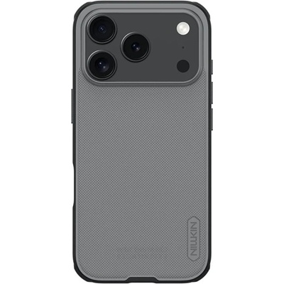 Nillkin iPhone 17 Pro Max NILLKIN SUPER FROSTED PRO пластмасов протектор за телефон, устойчив на удар, грапава повърхност, TRANSFER/черен GP-175284 (GP-175284)