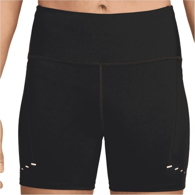 Nike Дамски шорти за бягане Nike Women's Swift High-Waisted 4 Tight Running Shorts - Black / Reflective Silver (112-3835-0114)