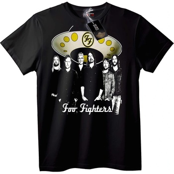 NOONEBRAND Тениска Foo Fighters Групата - 2XL, Black