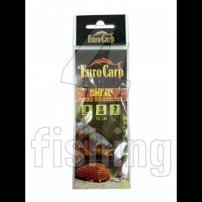Euro Carp Naviazané háčiky 10cm veľ.6 3 ks