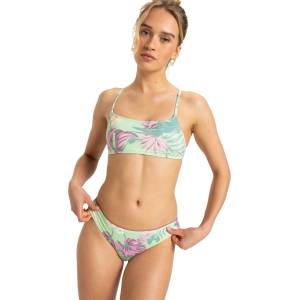 Roxy Бикини Roxy Women's Sun Check Bikini Bottoms - Fm Grn/Cst Brz