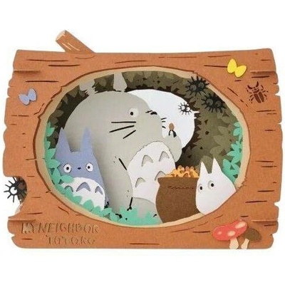 Maison Ghibli Papírová scéna Můj soused Totoro Tajná hostina