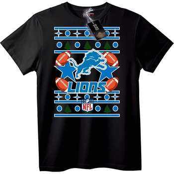 NOONEBRAND Тениска Detroit Lions NFL футбол - 7XL, White