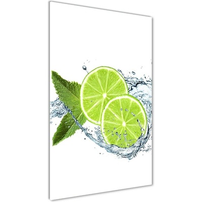 Vertikálny fotoobraz na skle Limetky 50x100 cm