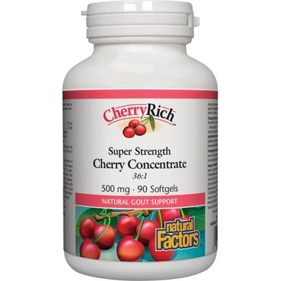 Natural Factors Cherry Concentrate 36: 1 500 mg [90 Гел капсули]