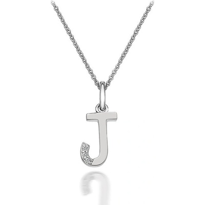 Hot Diamonds Přívěsek Micro J Clasic DP410