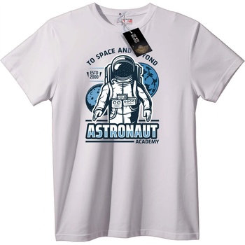 NOONEBRAND Тениска Космическа Академия Астронавт - 3XL, White