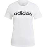 adidas Дамска тениска Adidas Essentials Logo T-Shirt Womens - Linear White